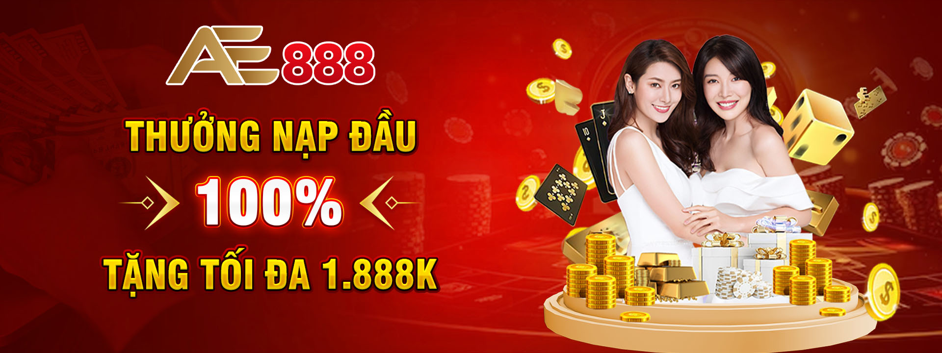 Thưởng nạp đầu 100%